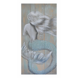 Green Rustic Mermaid 15x30 Canvas Wrap Print