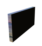 10x20 Bright Sunrise pickets wrapped canvas print