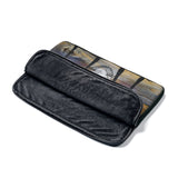 Sunset Hammock painting on old fence pickets - Laptop Sleeve