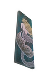 Large 12x36 Precious Metal Mermaid