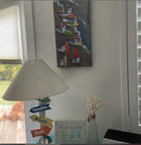 10x20 Surfing Santerlings Canvas Wrap Print