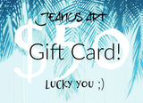Jeanos Art Gift Cards
