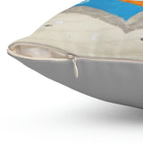Sanderling under umbrella pillow