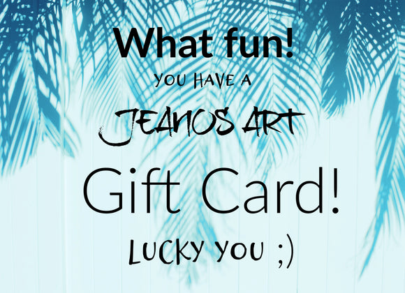 Jeanos Art Gift Cards