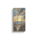Sunrise over beach path Canvas Wrap print